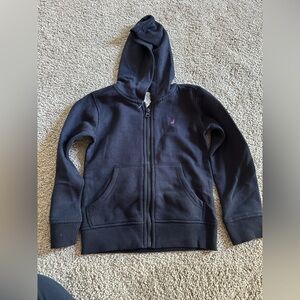Nautica Small (4) Navy Zipup Hoodie NWT